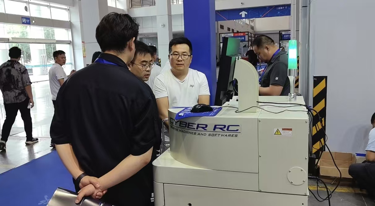 進口磨刀機展會現場